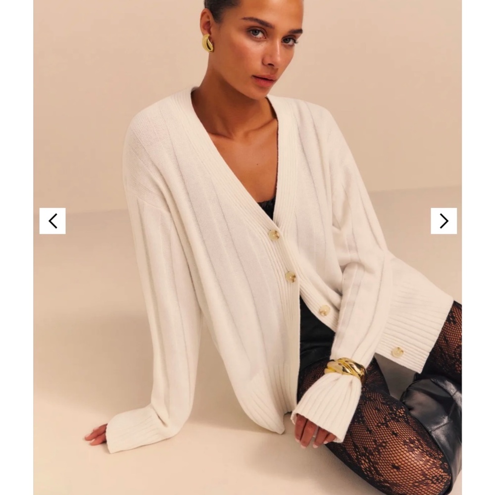 Reformation Capri Cashmere Cardigan